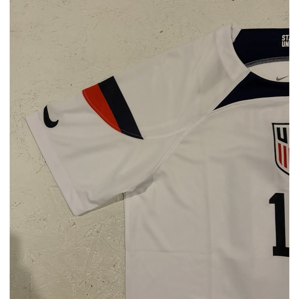 2022 Nike USA Home Soccer Jersey Christian Pulisic Men XL World Cup Qatar - Picture 4 of 11